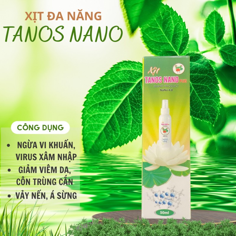 Xịt đa năng Tanos Nano 50ml