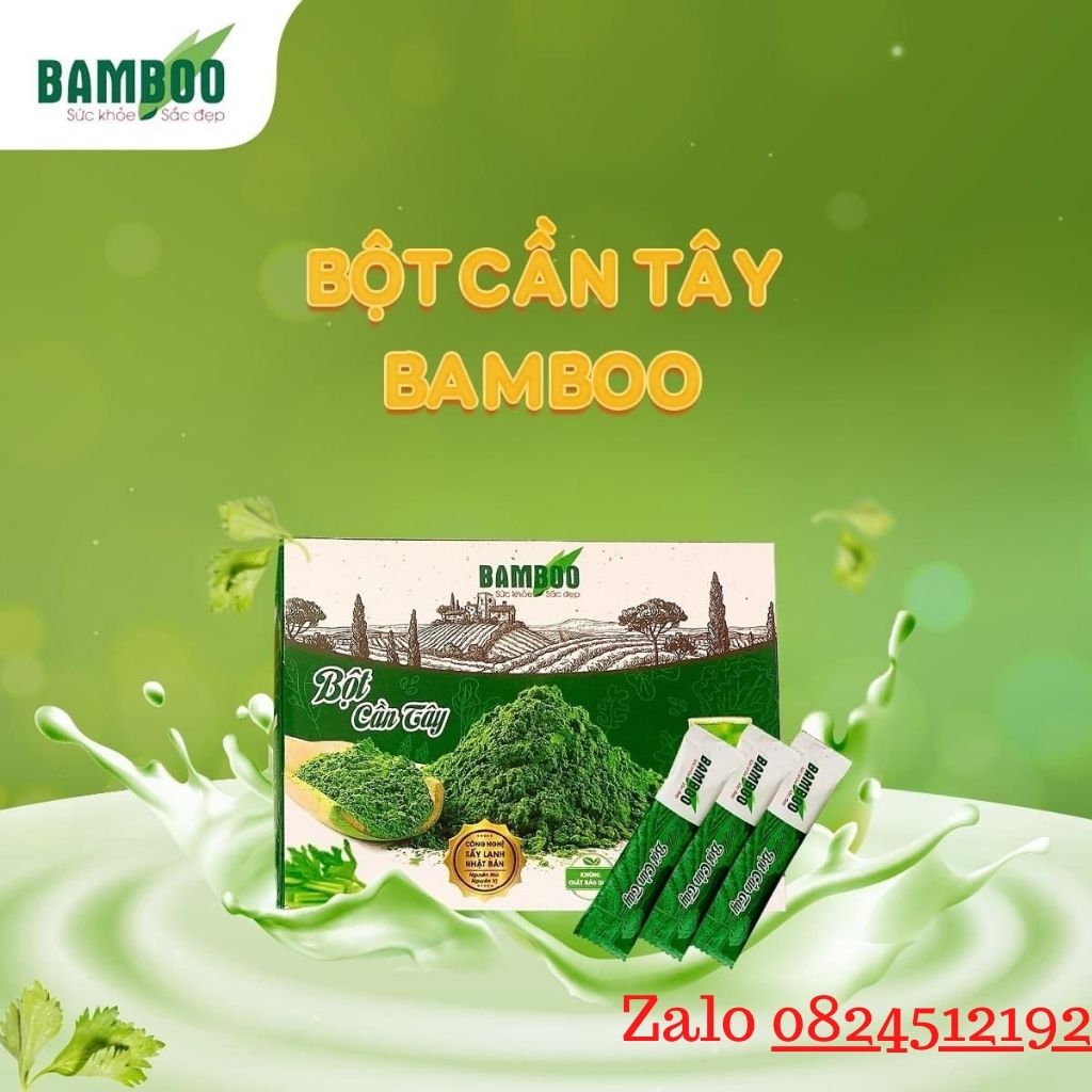 BỘT CẦN TÂY BAMBOO NGUYÊN CHẤT